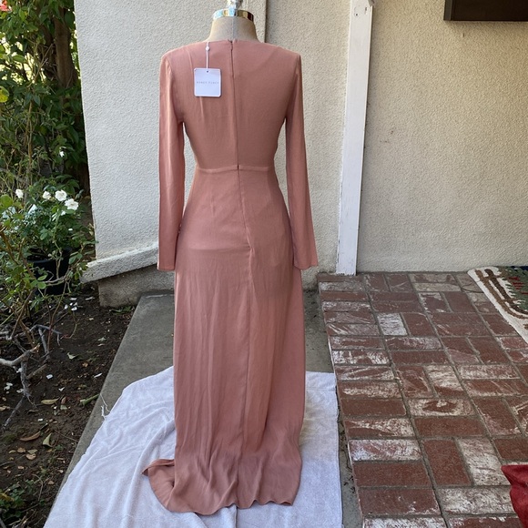 NWT beautiful Honey Punch long sexy, classy dress w/ great slit & neckline - Picture 6 of 14